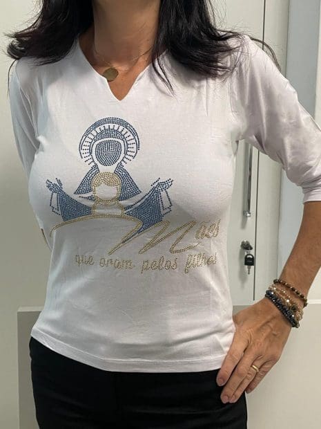BLUSA BRILHO MANGA 3/4 - Imagem 15