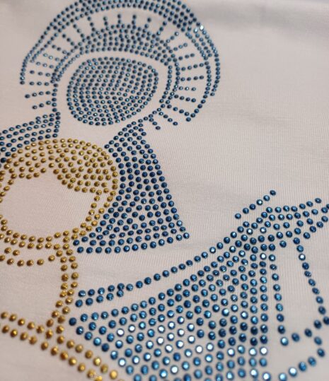 BLUSA BRILHO MANGA 3/4 - Imagem 3