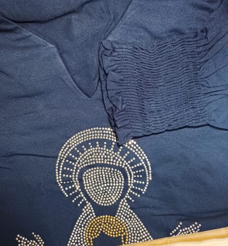 BLUSA BRILHO BUFANTE MANGA 3/4 - Imagem 2