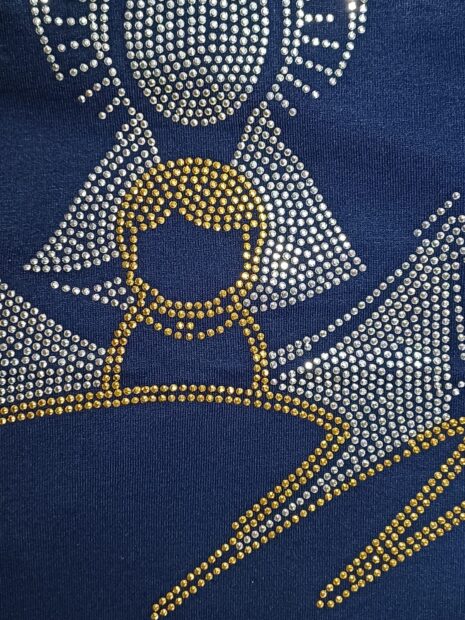 CAMISA MANGA CURTA COM BRILHO - Imagem 5