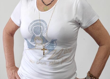 CAMISA MANGA CURTA COM BRILHO - Imagem 10