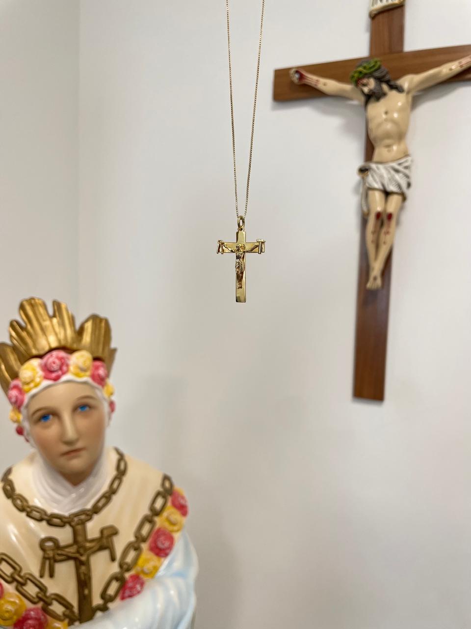 PINGENTE CRUCIFIXO LA SALETTE - Imagem 8