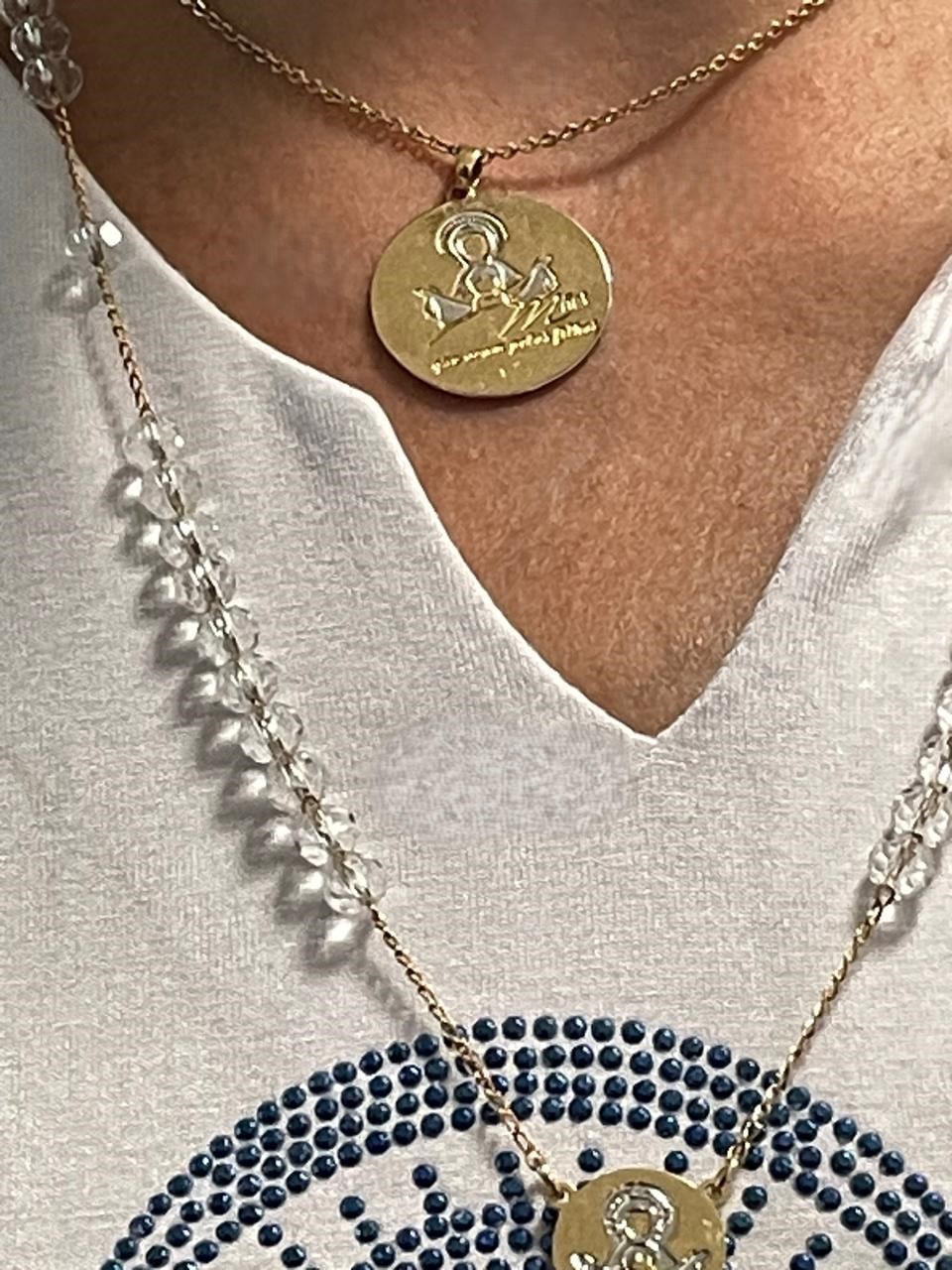 PINGENTE CRUCIFIXO LA SALETTE - Imagem 10