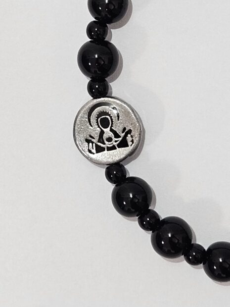 PULSEIRA TERÇO PEDRA NATURAL BRILHO - Imagem 2