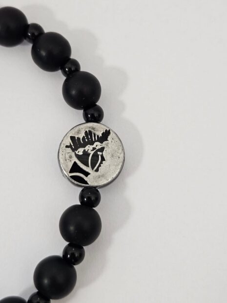 PULSEIRA TERÇO PEDRA NATURAL FOSCA - Imagem 4
