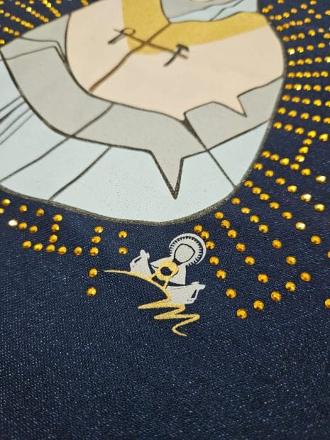 CAMISA LA SALETTE BRILHO - Imagem 8