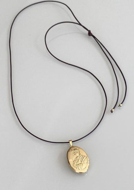 RELICÁRIO DOURADO